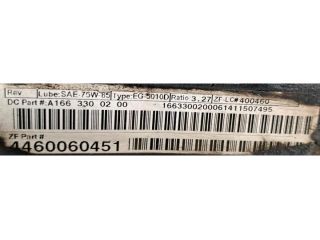 bontott MERCEDES-BENZ M-CLASS Első Differenciálmű