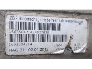 bontott MERCEDES-BENZ M-CLASS Hátsó Differenciálmű