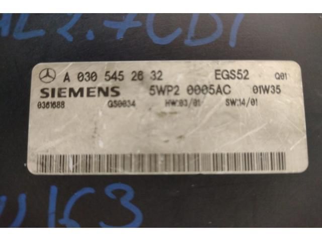 bontott MERCEDES-BENZ M-CLASS Automata Váltó Elektronika