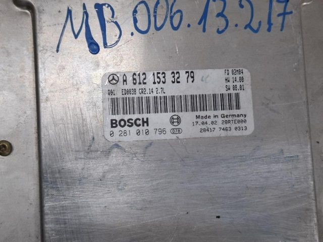 bontott MERCEDES-BENZ M-CLASS Motorvezérlő