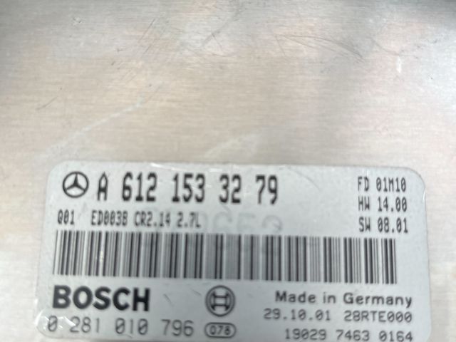 bontott MERCEDES-BENZ M-CLASS Motorvezérlő