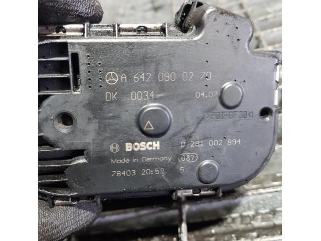 bontott MERCEDES-BENZ M-CLASS Fojtószelep (Elektromos)