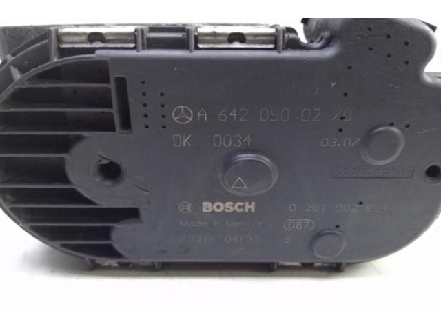 bontott MERCEDES-BENZ M-CLASS Fojtószelep (Elektromos)