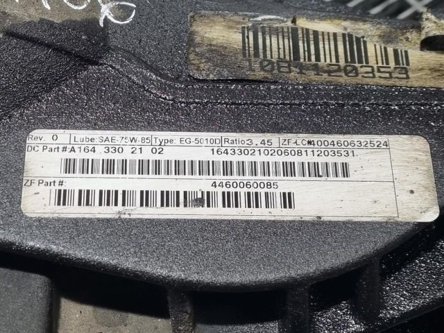 bontott MERCEDES-BENZ M-CLASS Osztómű