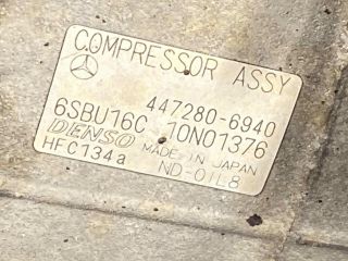 bontott MERCEDES-BENZ M-CLASS Klímakompresszor