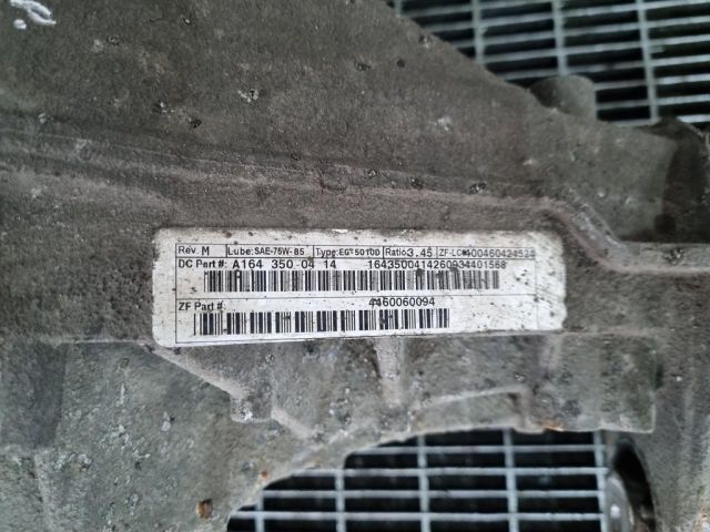 bontott MERCEDES-BENZ M-CLASS Hátsó Differenciálmű