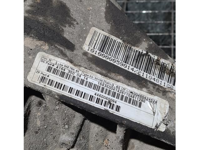 bontott MERCEDES-BENZ M-CLASS Hátsó Differenciálmű