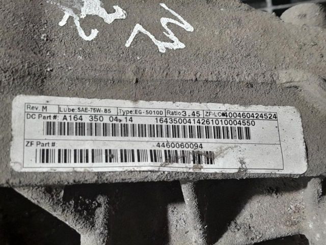 bontott MERCEDES-BENZ M-CLASS Hátsó Differenciálmű