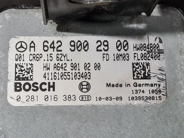 bontott MERCEDES-BENZ M-CLASS Motorvezérlő