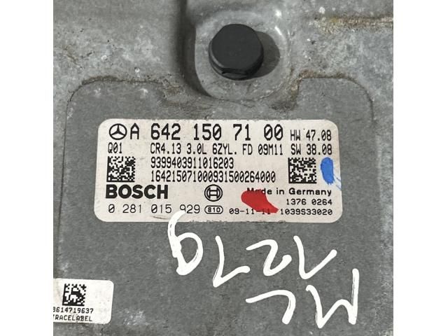 bontott MERCEDES-BENZ M-CLASS Motorvezérlő