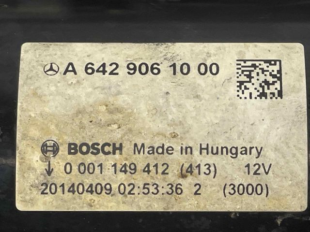 bontott MERCEDES-BENZ M-CLASS Önindító