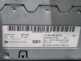 bontott MERCEDES-BENZ M-CLASS Navigációs Fejegység