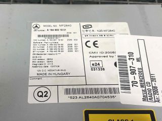 bontott MERCEDES-BENZ M-CLASS Rádió / CD