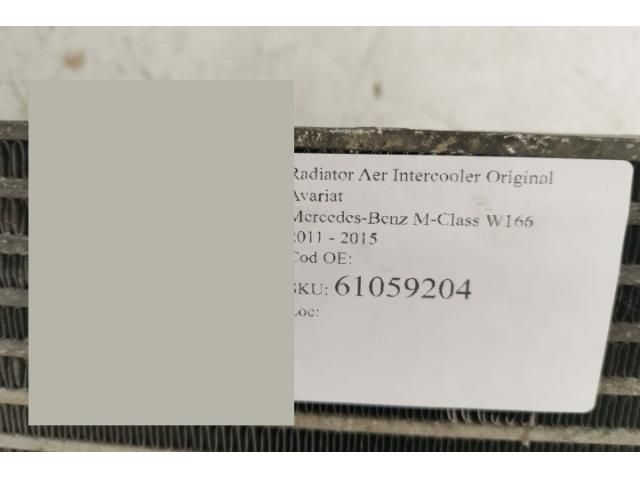 bontott MERCEDES-BENZ M-CLASS Vízhűtő Radiátor Tartó