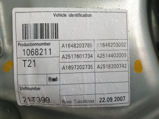 bontott MERCEDES-BENZ R-CLASS Bal első Ablakemelő Szerkezet (Elektromos)