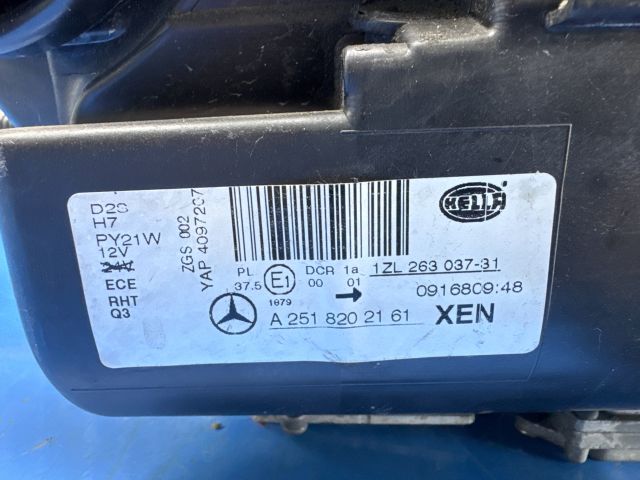 bontott MERCEDES-BENZ R-CLASS Bal Xenon Fényszóró