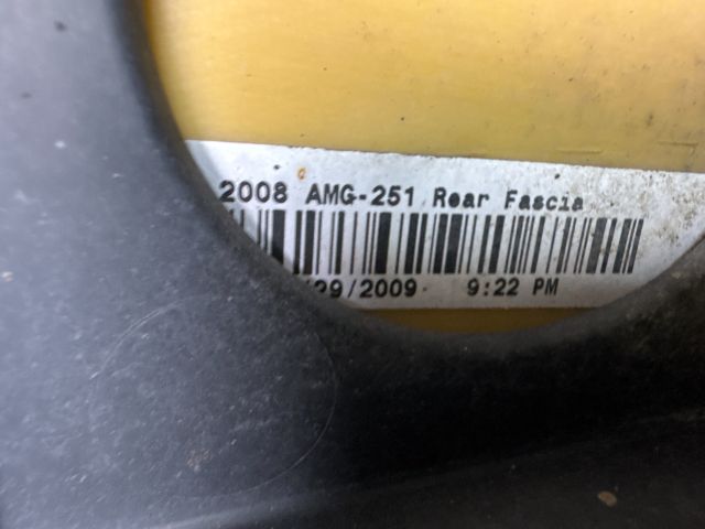 bontott MERCEDES-BENZ R-CLASS Hátsó Lökhárító (Üresen)