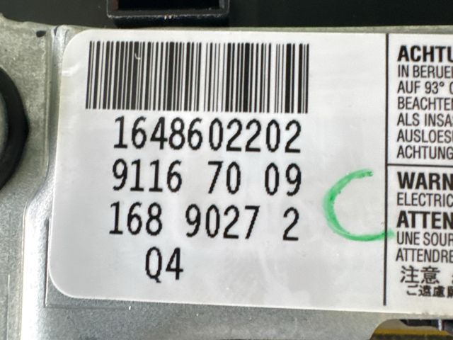 bontott MERCEDES-BENZ R-CLASS Kormánylégzsák