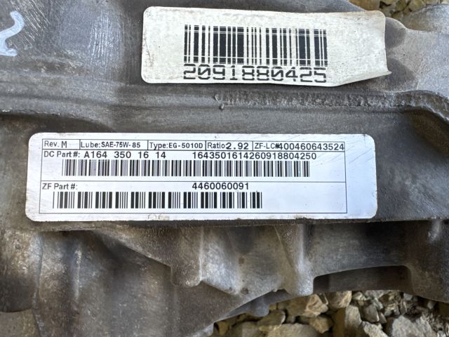 bontott MERCEDES-BENZ R-CLASS Hátsó Differenciálmű