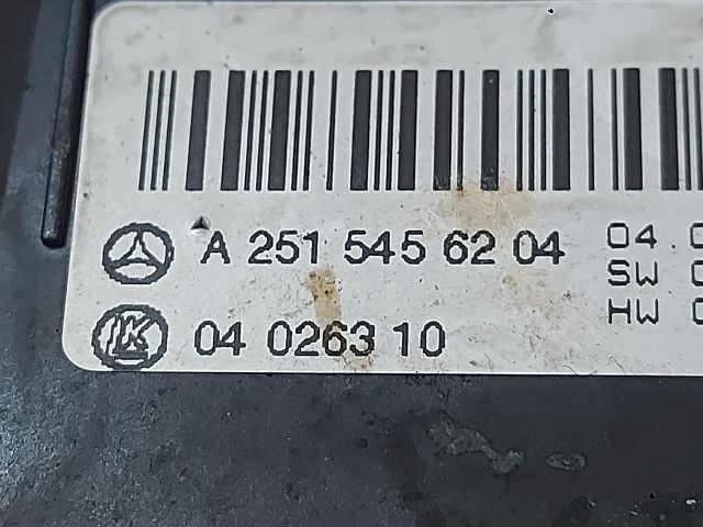 bontott MERCEDES-BENZ R-CLASS Világítás Kapcsoló