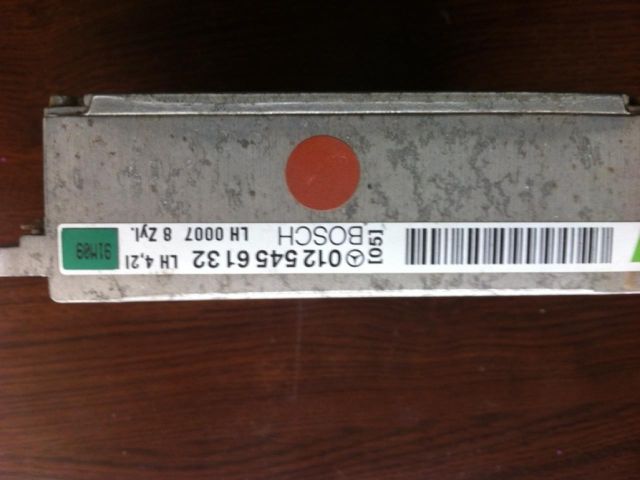 bontott MERCEDES-BENZ S-CLASS Motorvezérlő