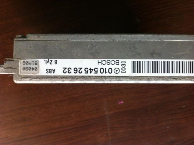 bontott MERCEDES-BENZ S-CLASS ABS Elektronika