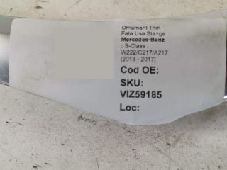 bontott MERCEDES-BENZ S-CLASS Bal első Ajtó Díszléc