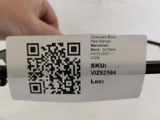 bontott MERCEDES-BENZ S-CLASS Bal első Lökhárító Díszléc