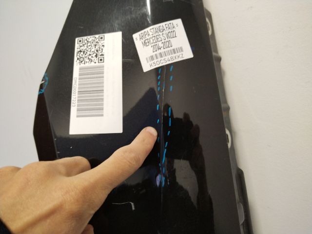 bontott MERCEDES-BENZ S-CLASS Bal első Sárvédő