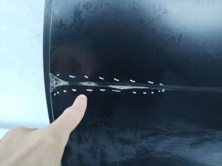 bontott MERCEDES-BENZ S-CLASS Bal hátsó Ajtó (Üres lemez)