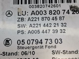 bontott MERCEDES-BENZ S-CLASS Bal hátsó Ajtó Vezérlőegység