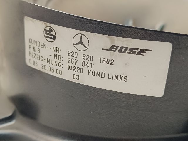 bontott MERCEDES-BENZ S-CLASS Bal hátsó Hangszóró