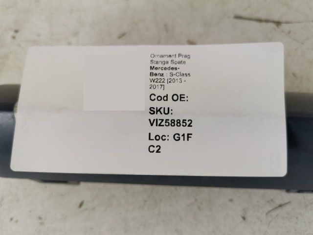 bontott MERCEDES-BENZ S-CLASS Bal hátsó Küszöb Díszléc