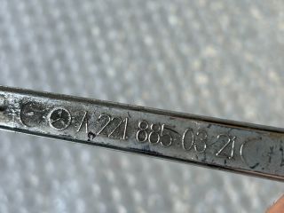 bontott MERCEDES-BENZ S-CLASS Bal hátsó Lökhárító Díszléc