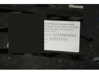 bontott MERCEDES-BENZ S-CLASS Bal Ködlámpa Rács