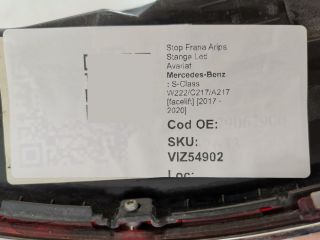 bontott MERCEDES-BENZ S-CLASS Bal Külső Hátsó Lámpa