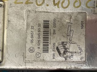 bontott MERCEDES-BENZ S-CLASS Biztosítéktábla Utastér