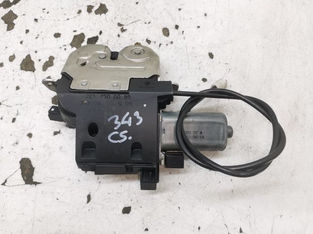 bontott MERCEDES-BENZ S-CLASS Csomagtérajtó Zárszerkezet