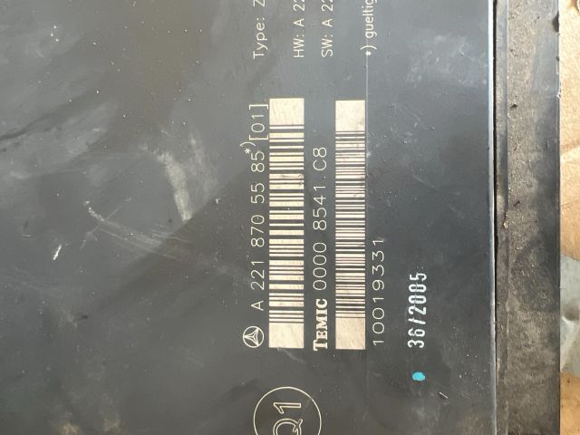 bontott MERCEDES-BENZ S-CLASS Elektronika (Magában)