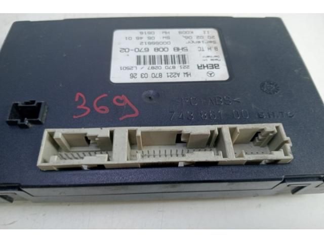 bontott MERCEDES-BENZ S-CLASS Elektronika (Magában)