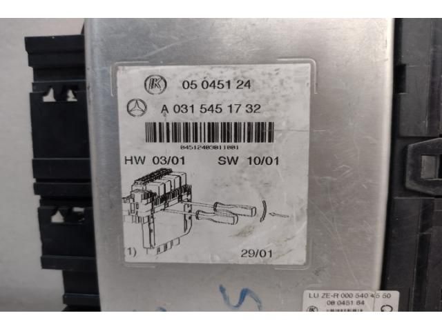 bontott MERCEDES-BENZ S-CLASS Elektronika (Magában)