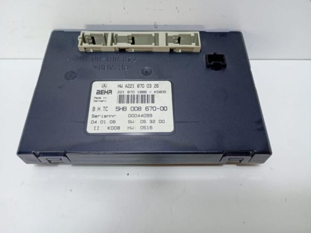 bontott MERCEDES-BENZ S-CLASS Elektronika (Magában)