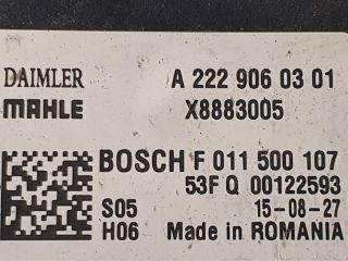 bontott MERCEDES-BENZ S-CLASS Előtét Ellenállás Fűtőmotor