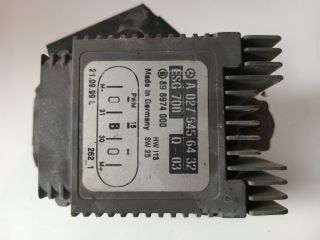 bontott MERCEDES-BENZ S-CLASS Előtét Ellenállás Hűtőventilátor