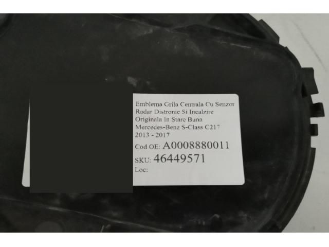 bontott MERCEDES-BENZ S-CLASS Első Embléma