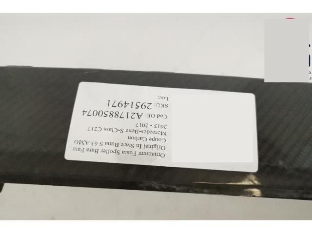 bontott MERCEDES-BENZ S-CLASS Első Lökhárító Díszléc