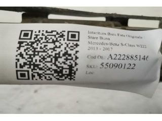 bontott MERCEDES-BENZ S-CLASS Első Lökhárító Merevítő (Fém)