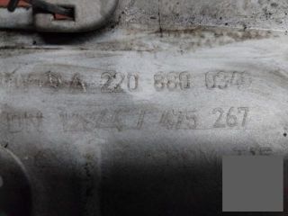 bontott MERCEDES-BENZ S-CLASS Első Lökhárító (Részeivel)