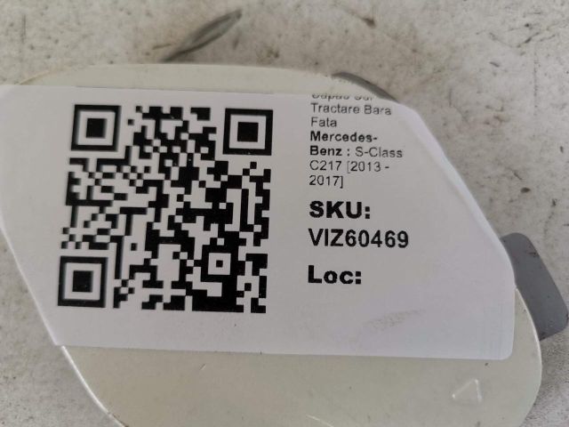 bontott MERCEDES-BENZ S-CLASS Első Vonószem Burkolat