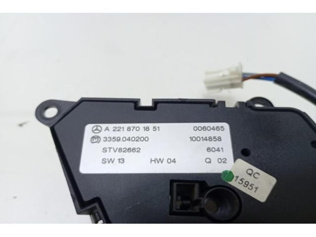 bontott MERCEDES-BENZ S-CLASS Fényszórómagasság Állító Kapcsoló